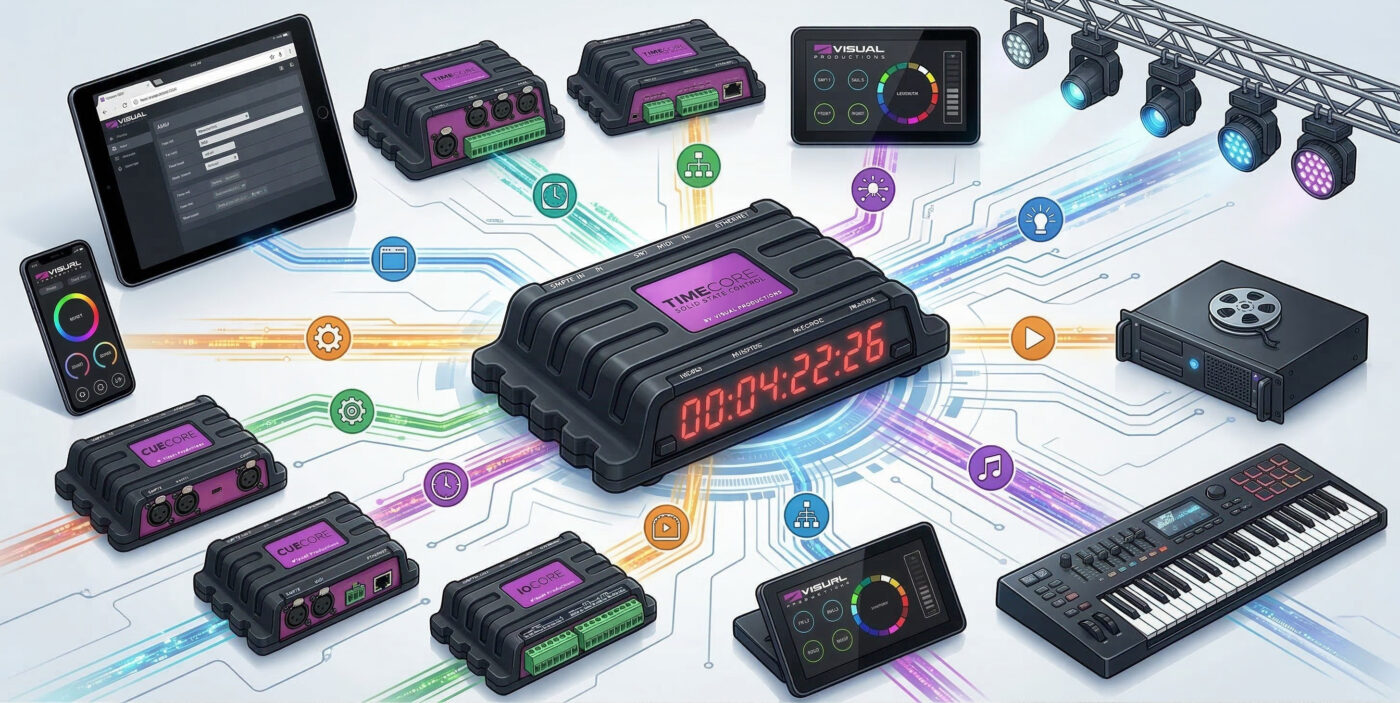 Visual Productions TIMECORE Lighting Controller