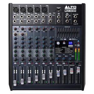 Alto Live 802 8 Kanal Analog Mikser
