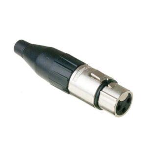 Amphenol AC3F 3 Pin XLR Dişi Konnektör ( 10'lu Paket )