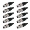 Amphenol AC5F 5 Pin XLR Dişi Konnektör ( 10'lu Paket ) - Görsel 2