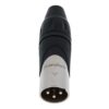 Amphenol AX3M 3 Pin XLR Erkek Konnektör ( 10'lu Paket ) - Görsel 4