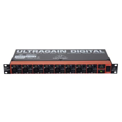 Behringer Ada8200 Midasi Mikrofon Preamplifikatörlü 8 Girişli / 8 Çıkışlı Adat Ses Arayüzü
