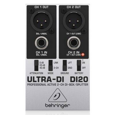 Behringer Di20 İki Kanal Aktif Di Box