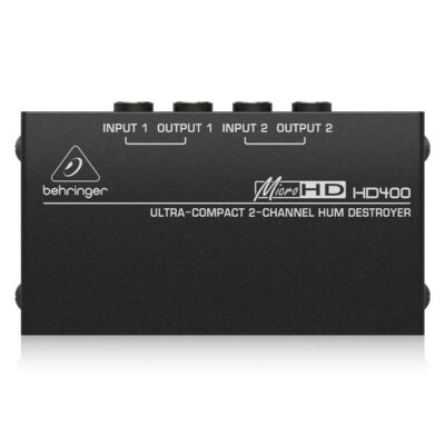 Behringer HD400 Ultra-Compact 2-Kanal Hum Destroyer