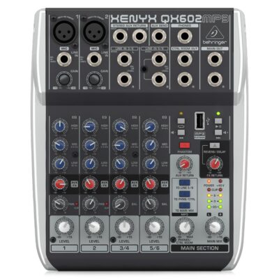 Behringer Qx602mp3 6 Kanal Analog Mikser