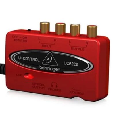 Behringer Uca222 2 Kanal Usb'li Harici Ses Kartı