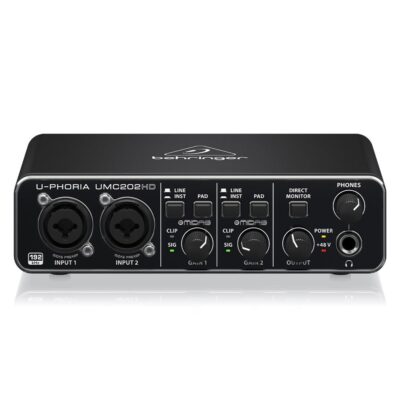 Behringer Umc202hd 24-Bit/192khz 2x2 Usb Ses Kartı