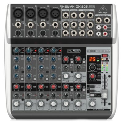 Behringer Xenyx Qx1202usb 12 Kanal Usb Analog Mikser