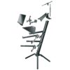 König & Meyer 18860-000-30 Spider Pro Klavye Standı - Görsel 4