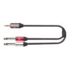 Losen CD8266/3MT 3.5mm Stereo / 2x 6.35mm Mono Kablo ( 3 Metre )