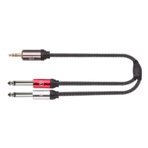 Losen CD8266/3MT 3.5mm Stereo / 2x 6.35mm Mono Kablo ( 3 Metre )