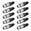 Losen La1005 Xlr 3-Pin Dişi Connector ( 10'lu Paket ) - Görsel 2