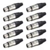 Losen La1031-1 Xlr 3-Pin Dişi Konnektör ( 10'lu Paket ) - Görsel 2
