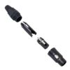 Losen La1031-2 Xlr 3-Pin Dişi Siyah Konnektör ( 10'lu Paket ) - Görsel 3