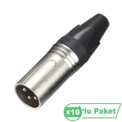 Losen La1032-1 Xlr 3-Pin Erkek Konnektör ( 10'lu Paket )