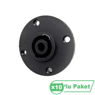 Losen Ld4017 Speakon Soket Konnektör Yuvarlak ( 10'lu Paket )