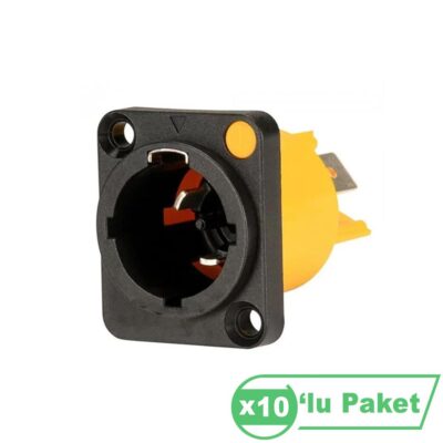 Losen Ld4041-F Powercon Wp Erkek Konnektör ( 10'lu Paket )