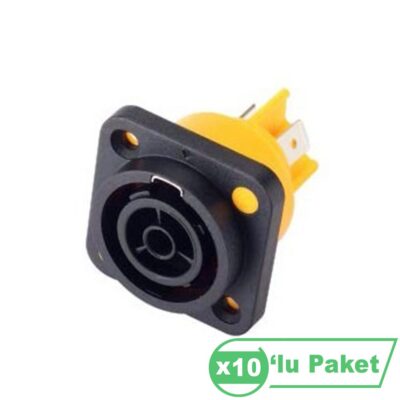 Losen Ld4043-F Powercon Wp Soket Konnektör ( 10'lu Paket )