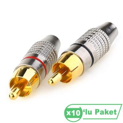 Losen Le5023 Rd Rca Erkek Konnektör ( 10'lu Paket )