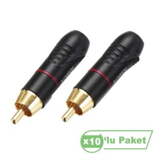 Losen LE5040 RCA Erkek Konnektör ( 10'lu Paket )