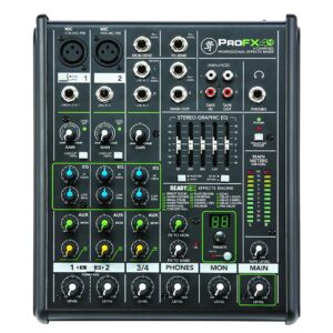 Mackie Prof X4v2 4 Kanal Analog Mikser
