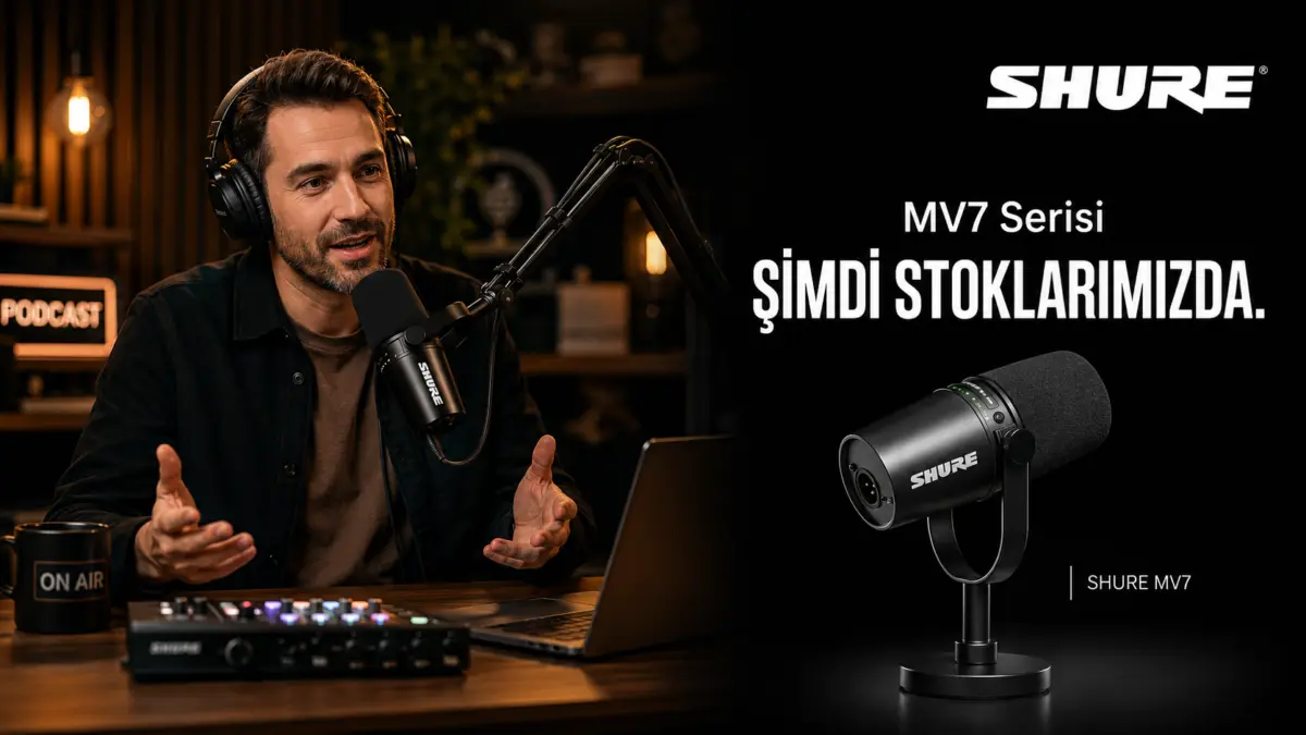 Shure mikrofon çeşitleri