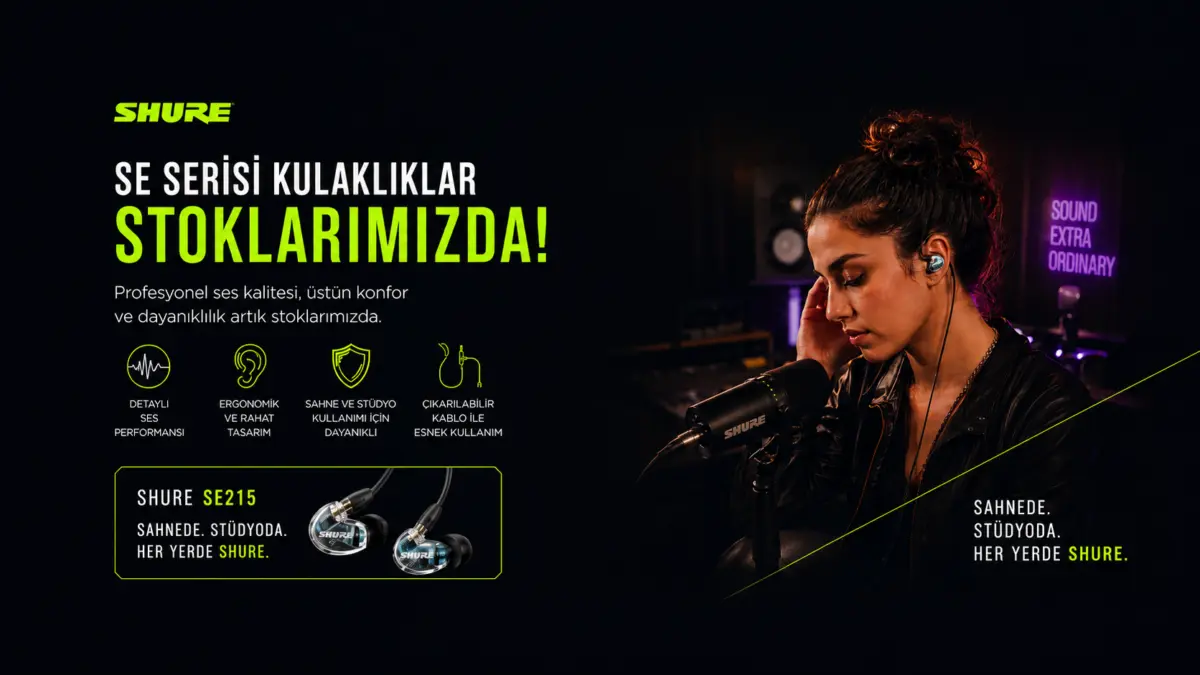 Shure ürün fırsatları
