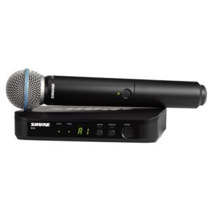 Shure BLX24E/B58 BETA58 Kablosuz Vokal Mikrofon Sistemi