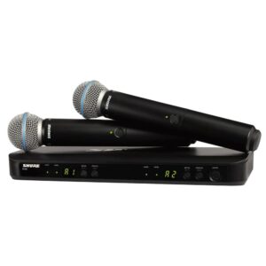 Shure BLX288E/B58 BETA58 Çiftli Kablosuz Vokal Mikrofon Sistemi
