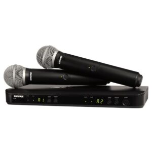 Shure BLX288E/SM58 SM58 Çiftli Kablosuz Vokal Mikrofon Sistemi
