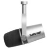 Shure MV7-S Gaming, Podcast Kayıt Mikrofonu (Gümüş Renk) - Görsel 3
