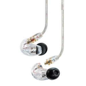 Shure SE215-CL-EFS Ses İzolasyonlu Kulakiçi Kulaklık (Şeffaf)