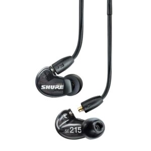 Shure SE215-K-EFS Ses İzolasyonlu Kulakiçi Kulaklık (Siyah)