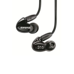 Shure SE315-K-E Ses İzolasyonlu Kulakiçi Kulaklık (Siyah)