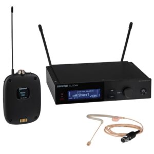 Shure SLXD14E/MX153B MX153B Mikrofonlu Headset Tipi Dijital Telsiz Mikrofon Seti