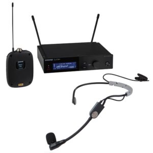 Shure SLXD14E/SM35 SM35 Mikrofonlu Headset Tipi Dijital Telsiz Mikrofon Seti
