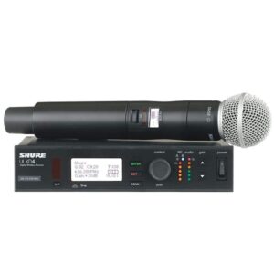 Shure ULXD24E/SM58 SM58 Mikrofonlu El Tipi Dijital Telsiz Mikrofon Seti